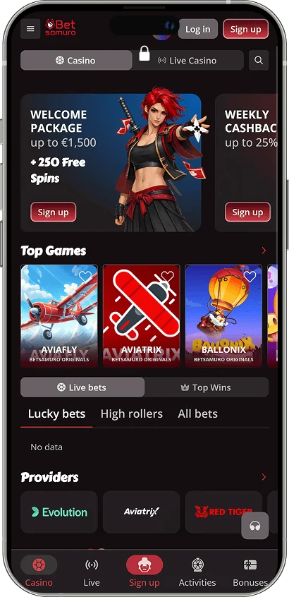 Betsamuro application